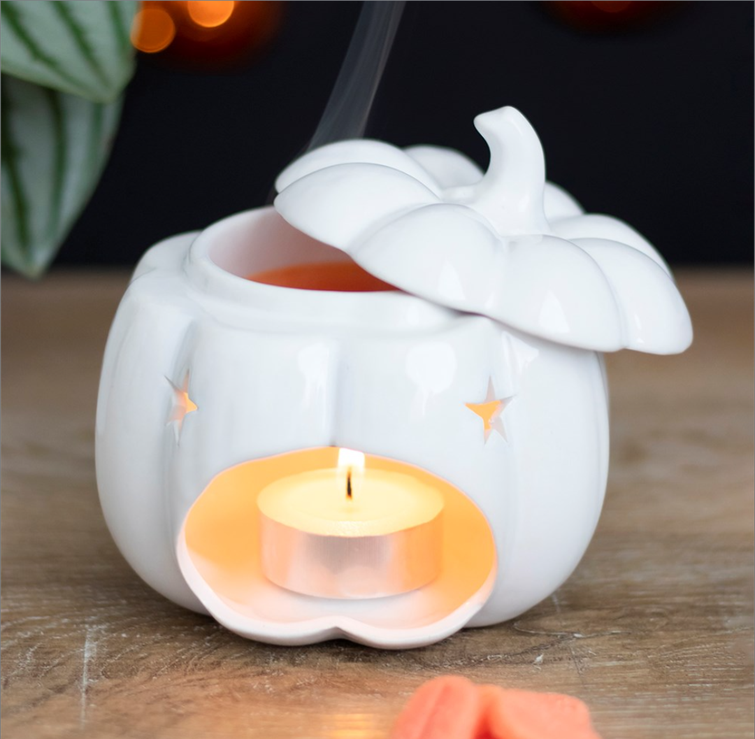 White Pumpkin Oil Burner