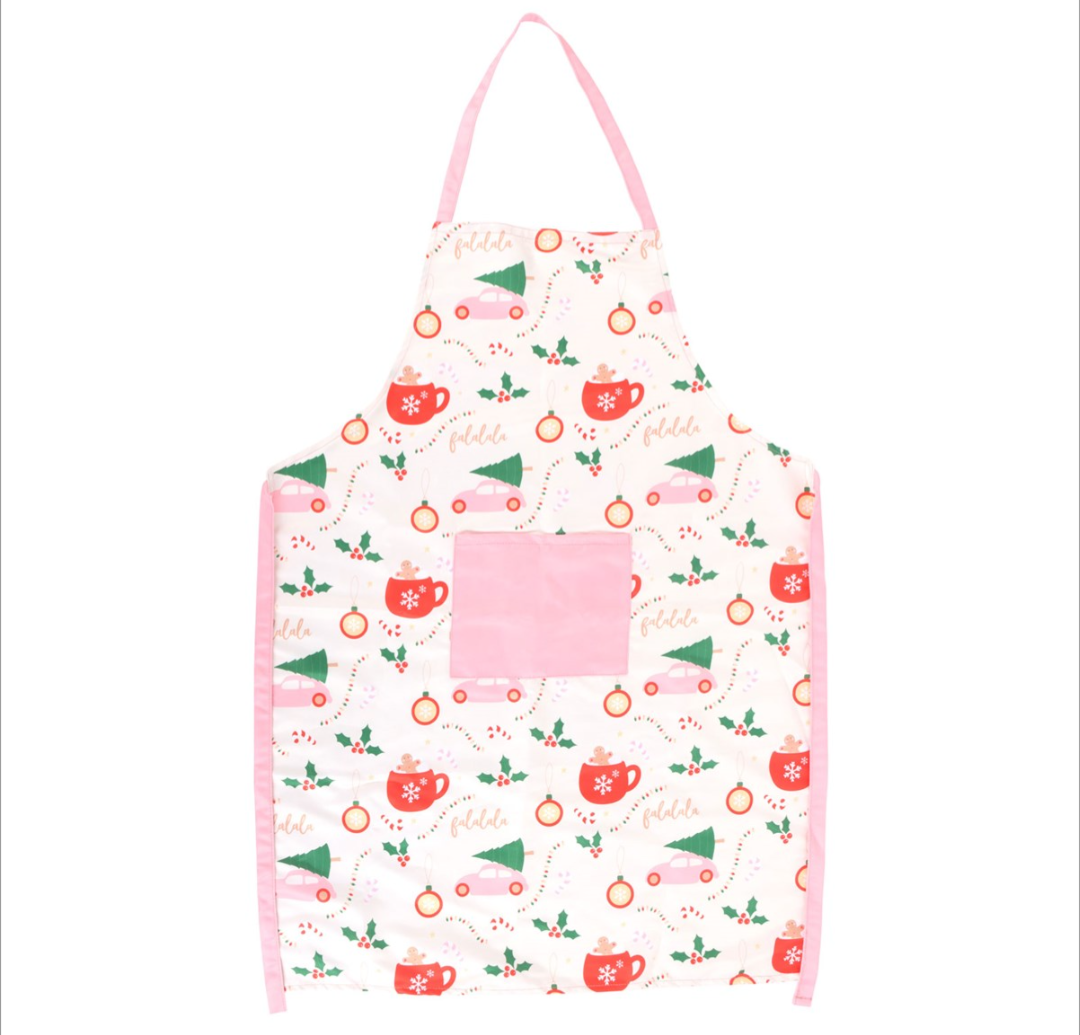 Sugarplum Fun Christmas Print Apron